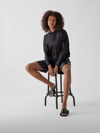 Jacquemus Pantoletten aus Leder Black 1