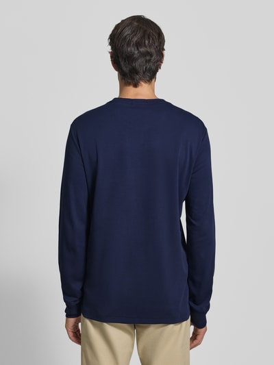 Polo Ralph Lauren Shirt met lange mouwen en ribboorden Marineblauw - 5