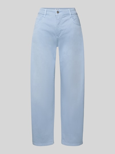 Produktfoto, jasnoniebieska Wide Fit Jeans im 5-Pocket-Design Modell 'Danni' od MAC, elastyczna bawełna, szerokość w rozmiarze 36: 40 cm, długość nogawki 72 cm