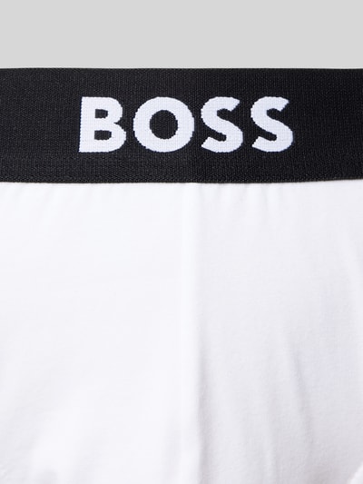 BOSS Slip mit elastischem Label-Bund im 3er-Pack Mittelgrau Melange 2