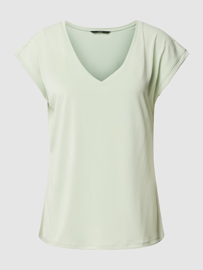 VERO MODA T-Shirt mit V-Ausschnitt Modell 'FILLI' Schilf 2