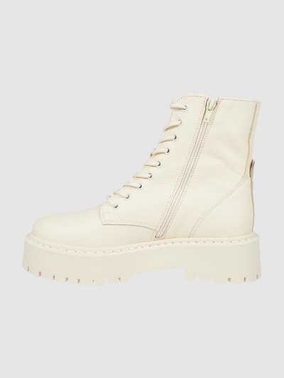 Steve Madden Leren laaren, model 'Skylar' Offwhite - 3