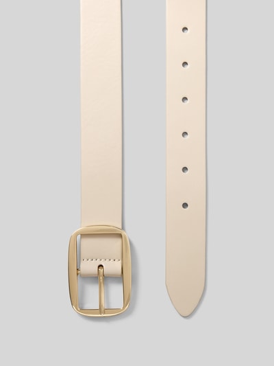 Vanzetti leren riem met doornsluiting Offwhite - 3