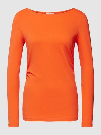 Esprit Longsleeve mit U-Boot-Ausschnitt Orange 2