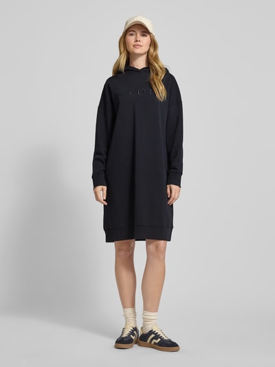 Marc O'Polo Sukienka dresowa o kroju oversized z czystej bawełny Granatowy 1
