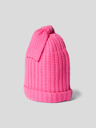 The Holy goat Beanie aus Kaschmir Neon Pink 2