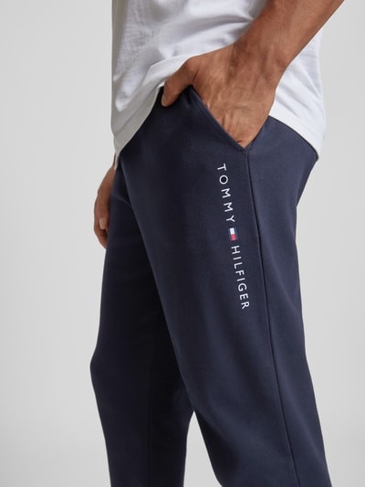 Tommy Hilfiger Sweatpants mit elastischem Bund Dunkelblau 3