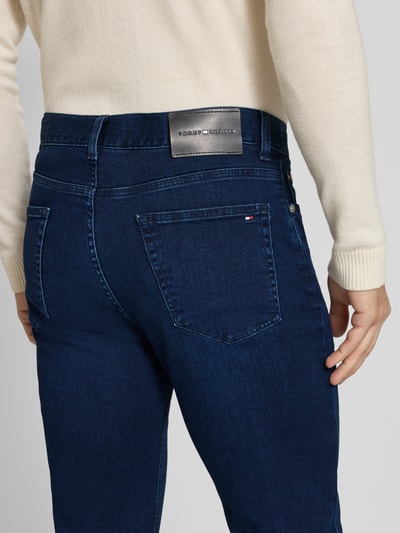 Tommy Hilfiger Slim fit jeans van katoenmix, model 'BLEECKER' Donkerblauw - 3