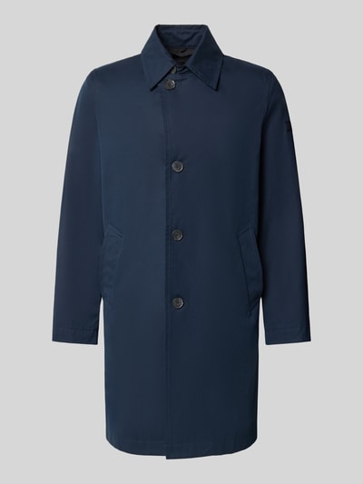 Marc O'Polo Regular fit lange jas met katoen                                                                                                                                                                                       Marineblauw - 2
