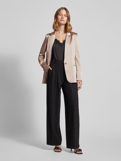 Jake*s Cocktail Regular fit blazer met paspelzakken Taupe - 1