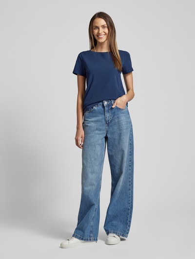 Weekend Max Mara T-Shirt mit Rundhalsausschnitt Modell 'MULTIF' Blau 1