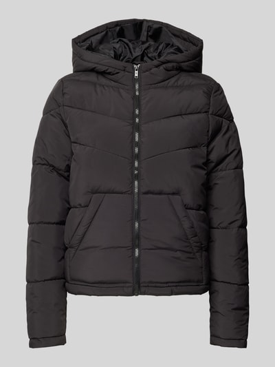 Noisy May Steppjacke mit Kapuze Modell 'DALCON' BLACK 1