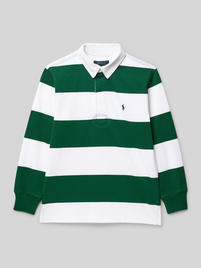 Polo Ralph Lauren Teens Shirt met lange mouwen met polokraag Wit - 1