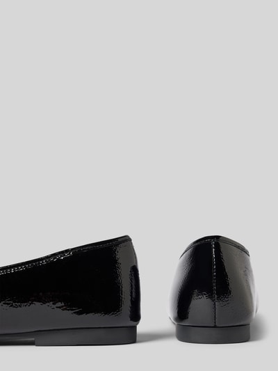 Tommy Hilfiger Ballerina's van lakleer BLACK - 2