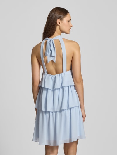 Gina Tricot Minikleid im Stufen-Look Hellblau 5