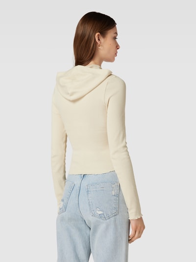 REVIEW Jacke mit Muschelsaum Beige 5