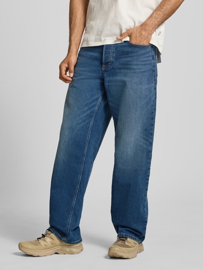 Tommy Jeans Jeansy o kroju straight fit z mieszanki bawełny Jeansowy niebieski 4