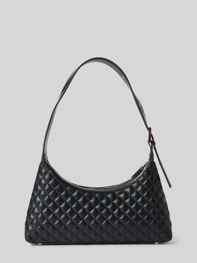 Guess Handtasche mit Steppnähten Modell 'ECO RIANEE' Black 4