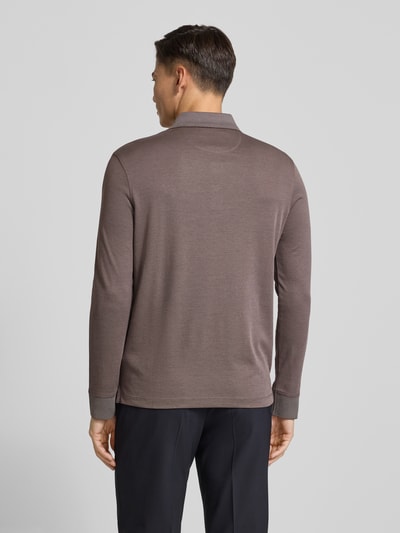 bugatti Koszulka polo z wyhaftowanym logo Średnioszary 5