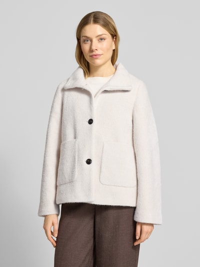 Tom Tailor Regular Fit Blouson mit Stehkragen Offwhite 4