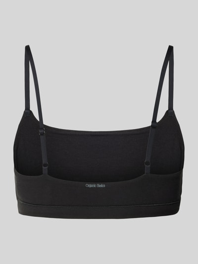 ORGANIC BASICS Bralette mit verstellbaren Trägern Black 3