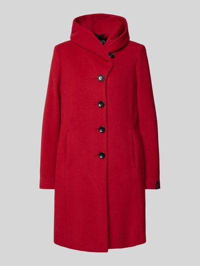 Milo Coats Płaszcz wełniany z domieszką kaszmiru model ‘BELLA’ Czerwony 2