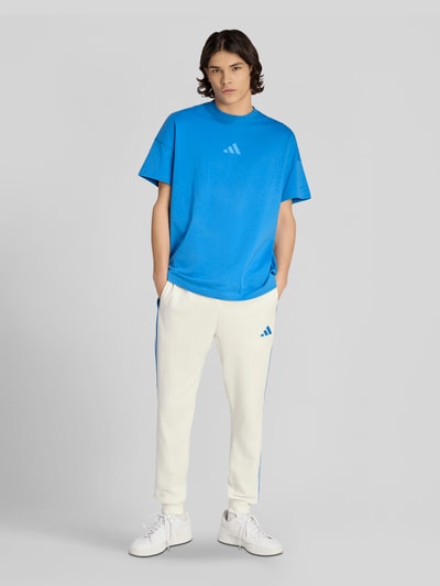 adidas Sportswear Sweatbroek met logodetail van katoenmix Offwhite - 1