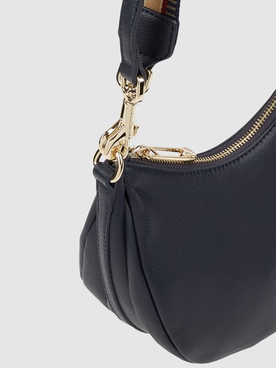 Tommy Hilfiger Crossbody Bag in Leder-Optik Marine 5