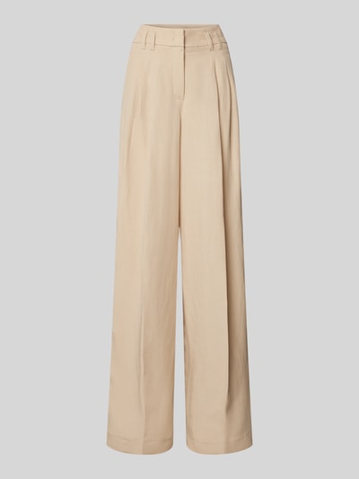 Raffaello Rossi Broek in effen design, model 'MAYLA' Beige - 2