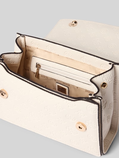 Guess Handtasche mit Label-Applikation Modell 'PHOEBE' Offwhite 5