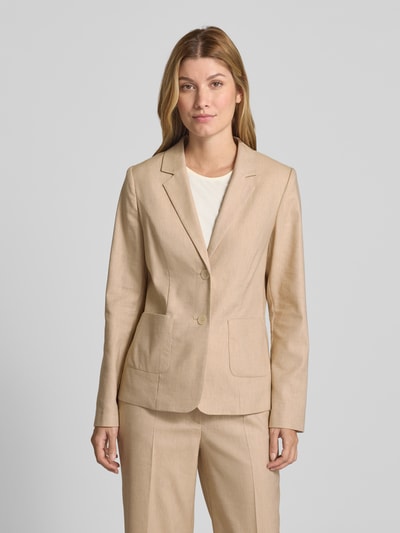 Betty Barclay Blazer met reverskraag Zand - 4