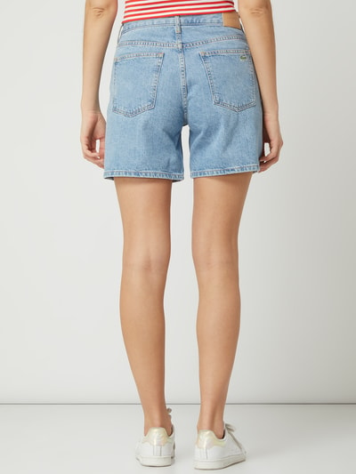 Lacoste Jeansshorts mit Logo-Aufnäher Jeansblau 5