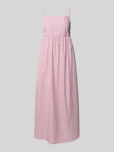 PIECES A-Linie Freizeitkleid aus Baumwoll-Mix Modell 'FELINE' Altrosa 2