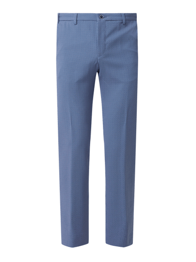 HECHTER PARIS Modern fit pantalon met stretch Bleu - 2