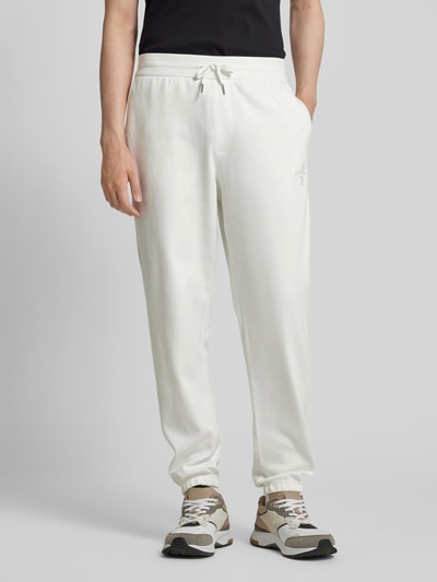 ARMANI EXCHANGE Sweatpants mit elastischem Bund Weiss 4