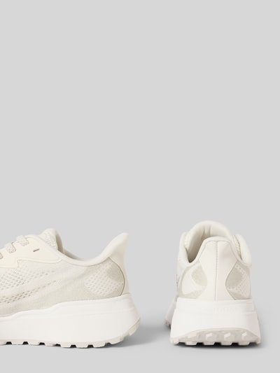 Produktfoto, Low Top Sneaker in mesh-look van Tommy Jeans, afgeronde punt van de schoen, platte hakvorm, labelprint, vetersluiting