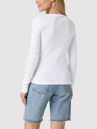 DRYKORN Longsleeve in Ripp-Optik Modell 'NURIT' Weiss 5