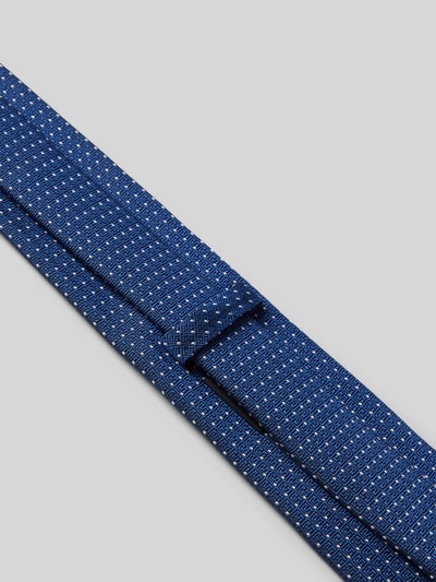 BOSS Stropdas met all-over motief Blauw - 3