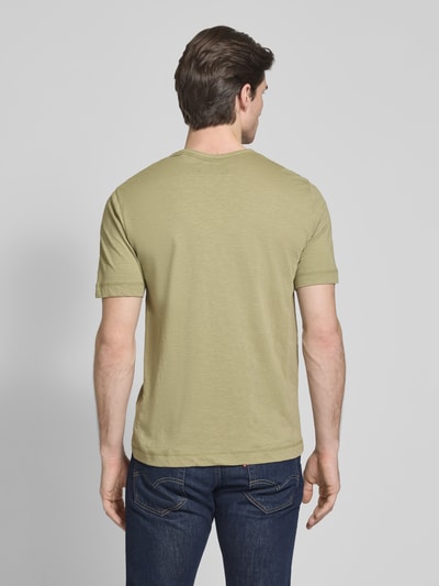 Marc O'Polo Regular Fit T-Shirt aus weichem Slub Jersey Mint 5