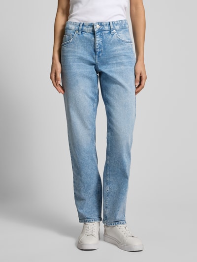 MAC Straight Fit Jeans im 5-Pocket-Design Hellblau 4