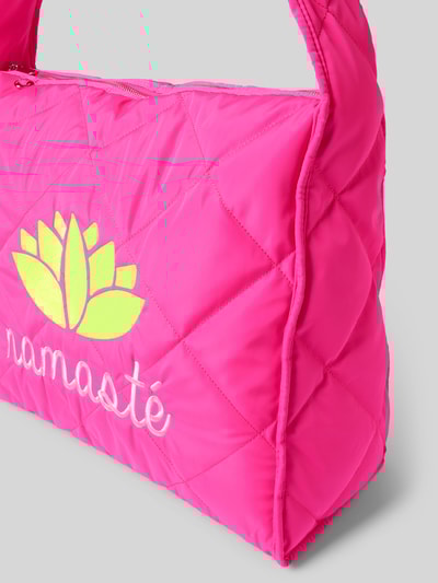 miss goodlife Handtasche mit Steppnähten Pink 3