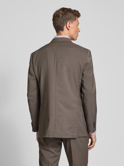 Tiger Of Sweden Wollsakko mit doppelreihiger Knopfleiste Modell 'Jeen' Mittelbraun 5