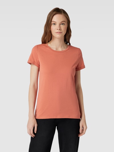 QS T-Shirt mit fixierten Ärmelaufschlägen Modell 'Basic' Terra 4