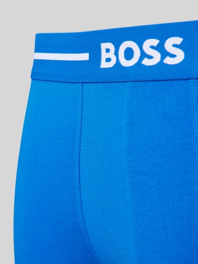 BOSS Boxershort met elastische band in een set van 3 stuks Marineblauw - 2