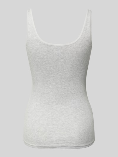 Skiny Top z detalem z logo w zestawie 2 szt. Różowy 3