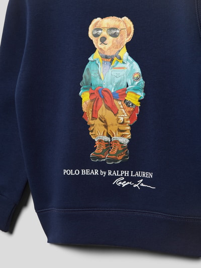 Polo Ralph Lauren Kids Bluza z foto print Granatowy 2