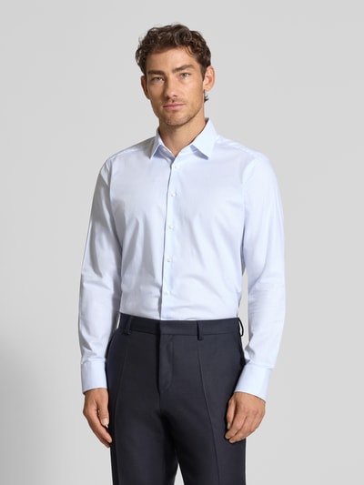 Christian Berg Men Regular Fit Business-Hemd mit Kentkragen Bleu 4