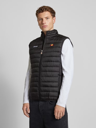 Ellesse Bodywarmer met ritszakken, model 'BARDY' Zwart - 4