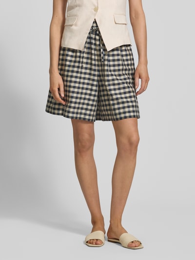 Weekend Max Mara Regular Fit Bermudas aus Baumwoll-Mix Modell 'ASTRALE' Black 4