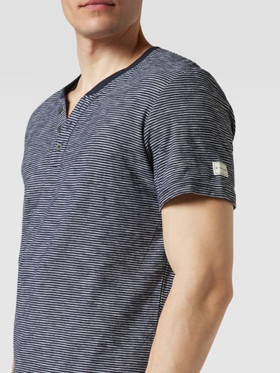 Tom Tailor T-Shirt mit Streifenmuster Marine 3